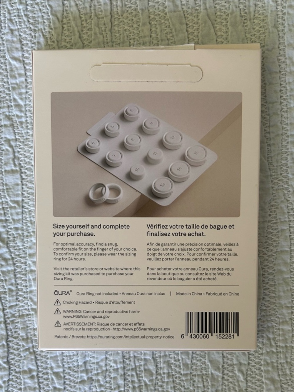 Oura Ring Sizing Kit - Picture 2 of 4